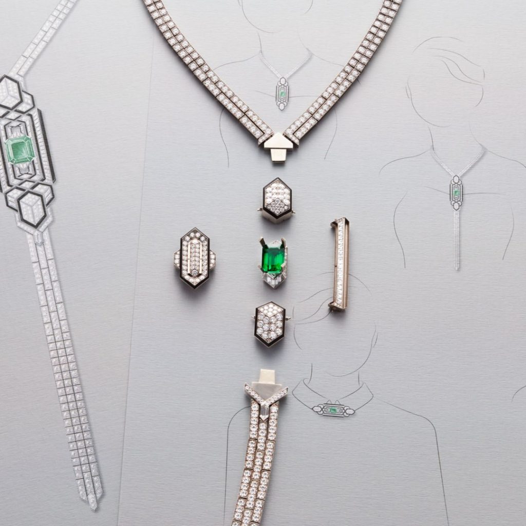 #boucheron #savoirfaire #highjewelry #gouache #boucheronjewelry #frenchsavoirfaire #diamonds