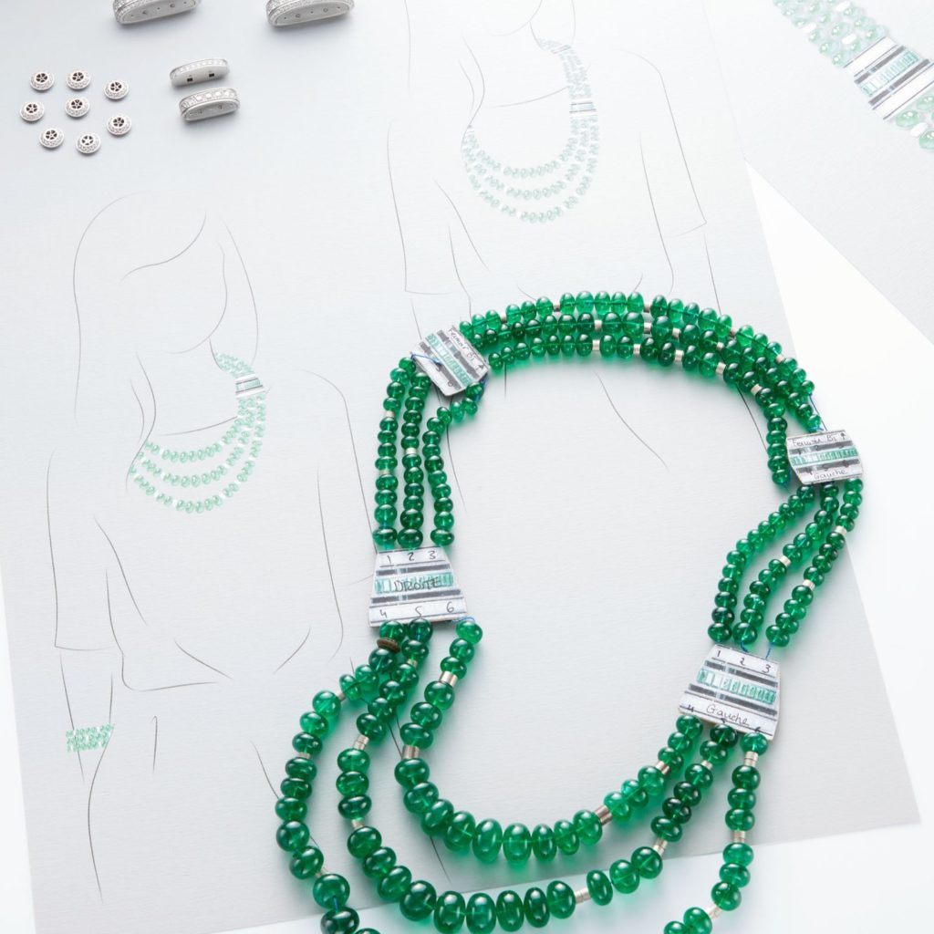 #boucheron #savoirfaire #highjewelry #gouache #boucheronjewelry #frenchsavoirfaire #diamonds